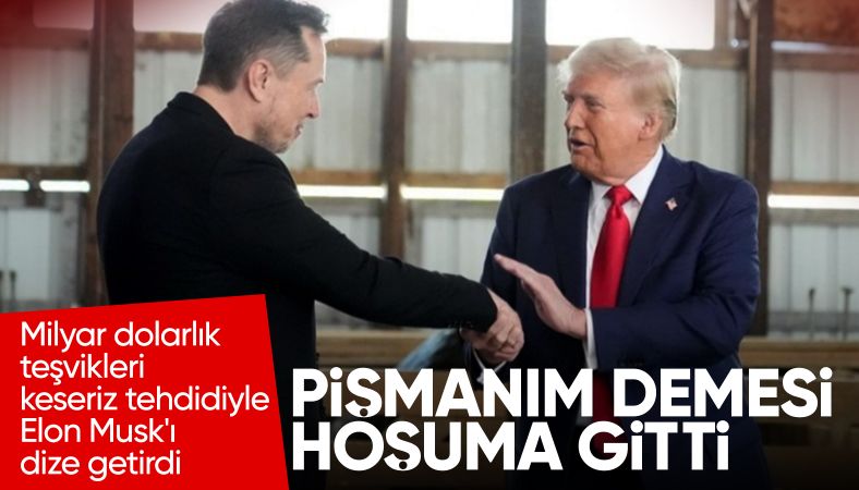 Trump'tan Musk'a: Onunla barışabilirim