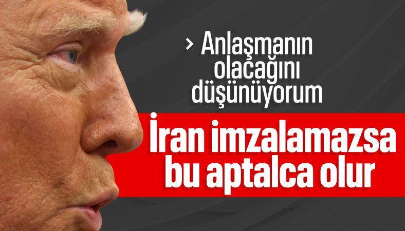 Donald Trump: İran'da nükleer silah görmek istemiyoruz