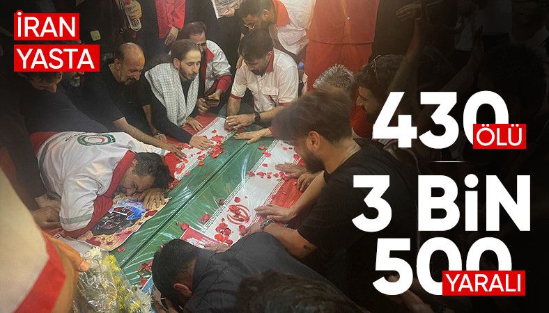 İsrail&#039;in İran&#039;a saldırılarında can kaybı 430&#039;a yükseldi