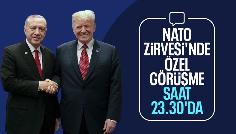 Erdoğan-Trump görüşmesinin saati belli oldu