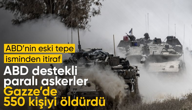 ABD&#039;nin kirli planı ortaya çıktı: Paralı askerler Gazze’de 550 kişiyi öldürdü