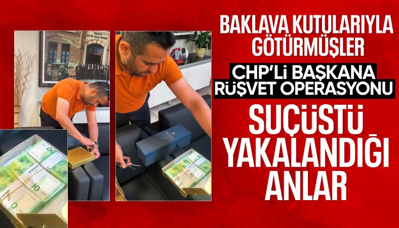 Manavgat Belediyesi&#039;ne yolsuzluk operasyonu: Baklava kutusunda rüşvet alırken yakalandı