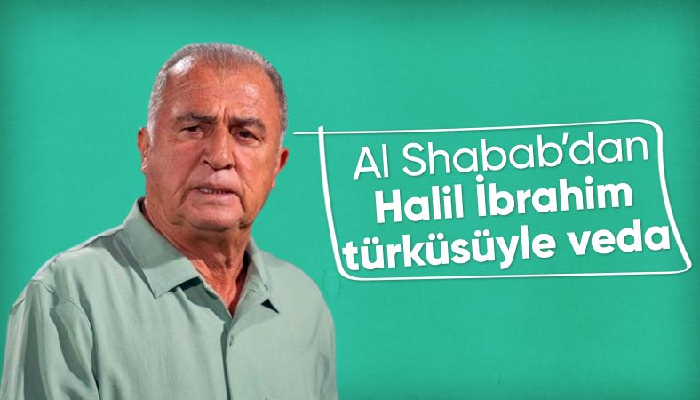 Al Shabab&#039;dan Fatih Terim&#039;e türkülü veda