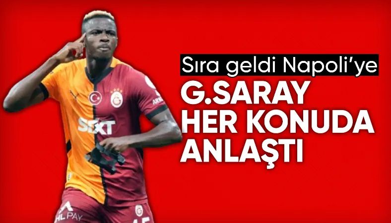 Galatasaray, Victor Osimhen ile anlaşmaya vardı
