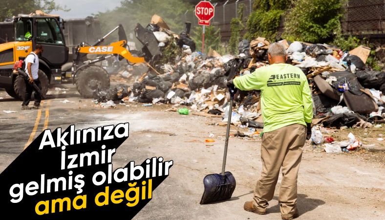 ABD&#039;de grev krizi: Philadelphia şehrinde çöp yığınları oluştu