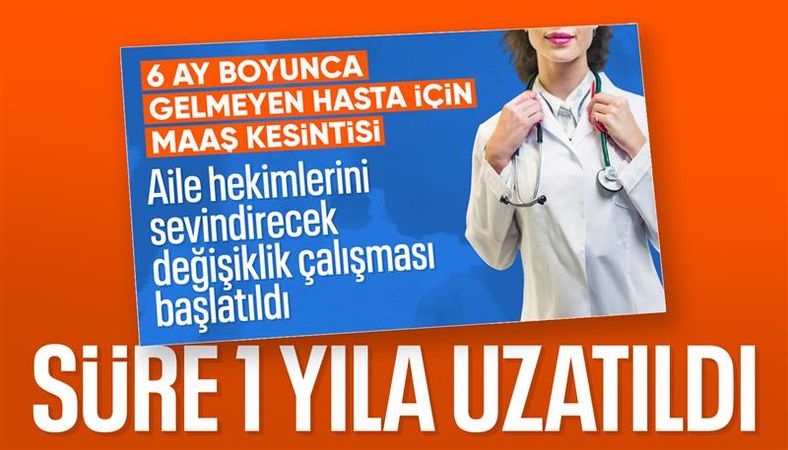 Aile hekimleri için yeni düzenleme: Süre uzatıldı