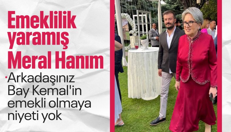 Meral Akşener yeni imajıyla görüntülendi