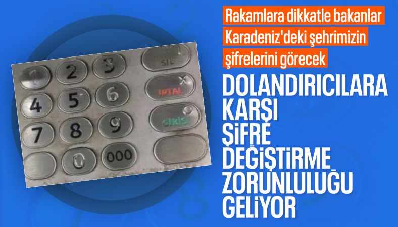 ATM&#039;lerde yeni dönem: 6 ayda bir şifre değiştirme zorunlu oluyor