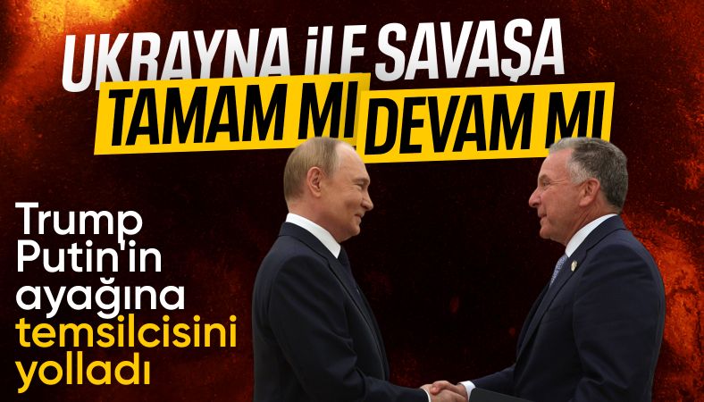 Putin, ABD’li Temsilci Witkoff’u kabul etti