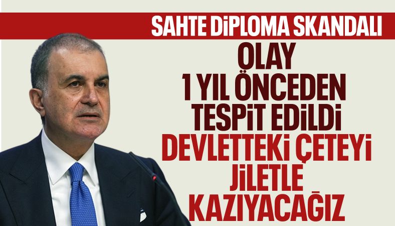 AK Parti&#039;den &#039;sahte diploma&#039; iddialarına açıklama