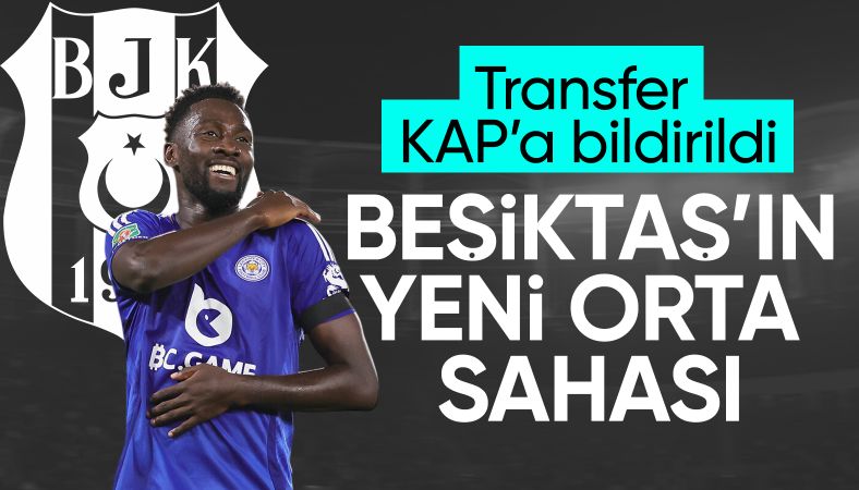 Beşiktaş, Wilfred Onyinye Ndidi&#039;yi açıkladı