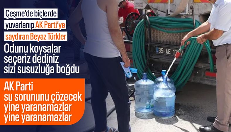 Karareis Barajı&#039;ndan Çeşme&#039;ye ilk su bugün verilecek