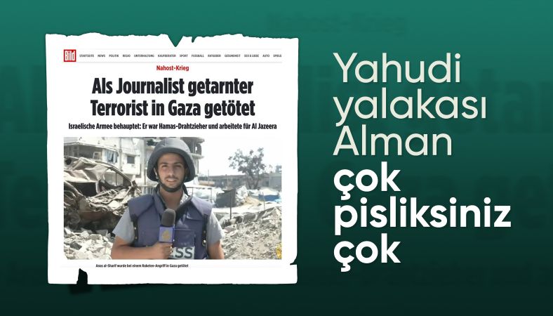 Alman medyası yine İsrail&#039;i savundu: Gazze&#039;de öldürülen gazeteciye &#039;terörist&#039; dediler