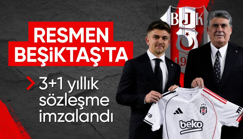Beşiktaş, Rıdvan Yılmaz&#039;la sözleşme imzaladı