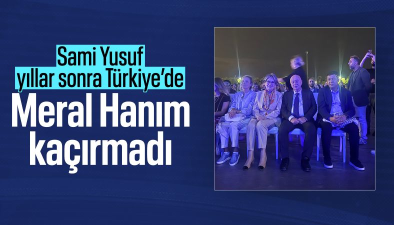 Meral Akşener, Sami Yusuf&#039;un konserine katıldı