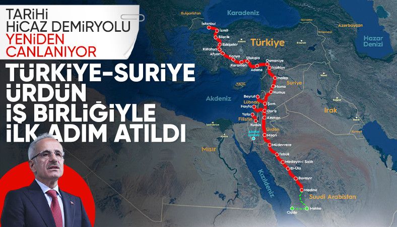 &#039;Tarihi Hicaz Demiryolu için ilk adım atıldı&#039;