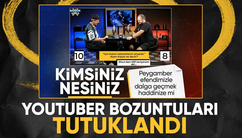 Hadis-i şerif ile alay eden YouTuberlar tutuklandı