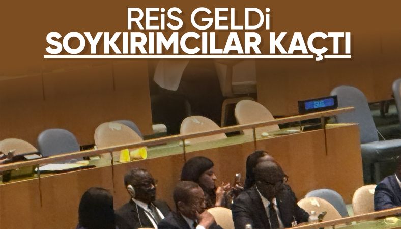 Birleşmiş Milletler 80. Genel Kurulu&#039;nda İsrail sıraları boş kaldı