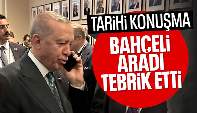 Bahçeli aradı: Tebrik etti