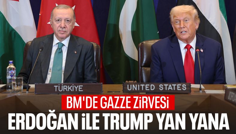 Cumhurbaşkanı Erdoğan, Donald Trump ile Gazze Zirvesi&#039;ne katıldı