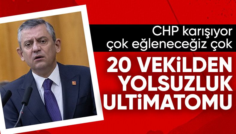 CHP&#039;li milletvekillerinden Özgür Özel&#039;e &#039;yolsuzluk&#039; ultimatomu