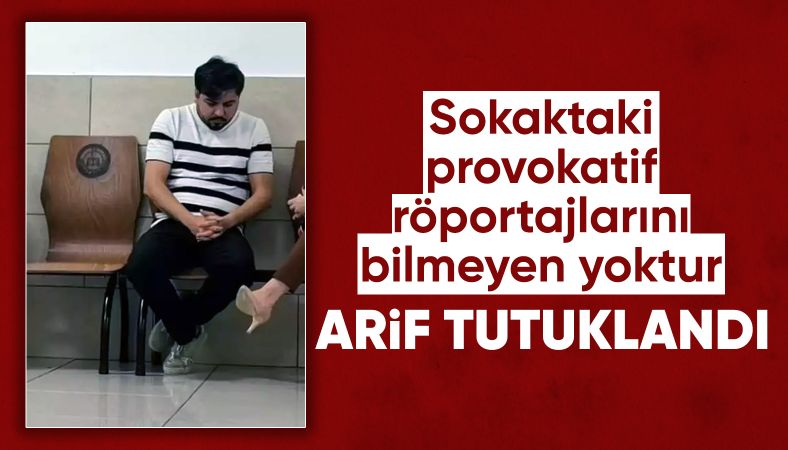 Sosyal medya fenomeni Arif Kocabıyık tutuklandı