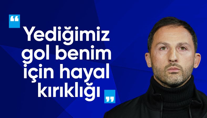 Domenico Tedesco: Yediğimiz gol benim için hayal kırıklığı!
