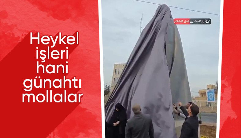 İran'da Hz. Fatıma’nın heykeli dikildi