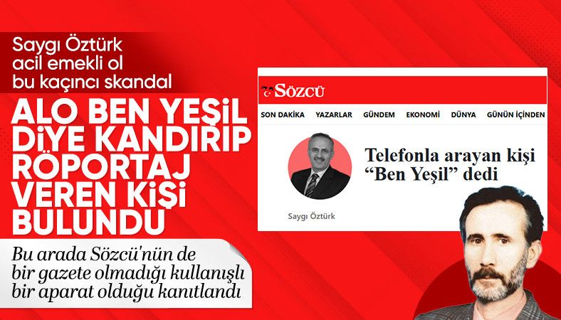 Gazeteci Saygı Öztürk'e 'Ben Yeşil' telefonu: İçişleri Bakanlığı açıklama yaptı