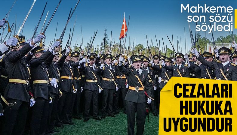 Teğmenlerin kılıçlı yemin davasında karar: Emre itaatsizlik cezası hukuka uygun bulundu