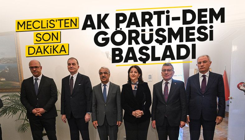 DEM Parti'den AK Parti'ye ziyaret