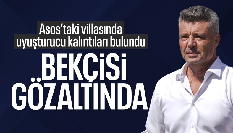 Sadettin Saran'ın lüks villasının bekçisi gözaltına alındı