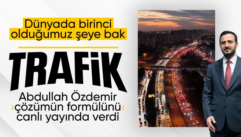 Abdullah Özdemir: İstanbullunun yılda 138 saati trafikte geçiyor