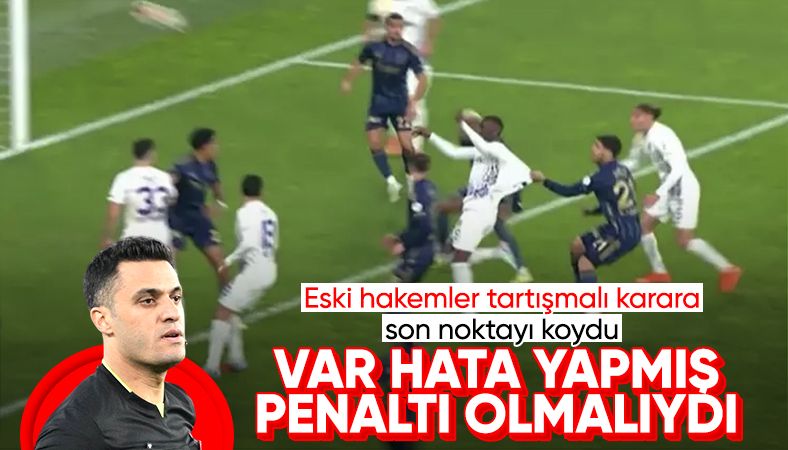 Eski hakemler, Eyüpspor-Fenerbahçe maçının tartışmalı pozisyonlarını yorumladı