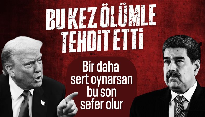 Trump'tan Maduro'ya: Sert oynarsa bu onun son seferi olur