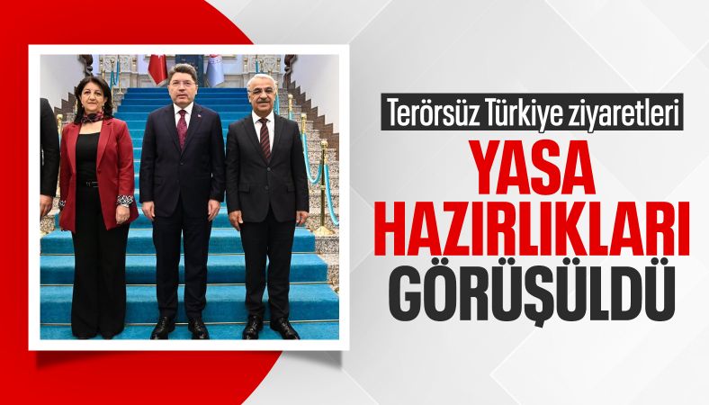 DEM Parti İmralı heyetinden Yılmaz Tunç'a ziyaret
