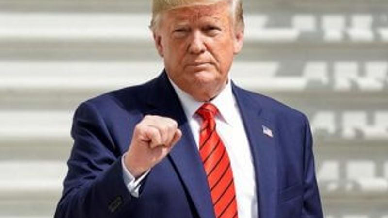 Trump: Erdoğan zeki bir lider, Türkiye'ye yaptırım yok