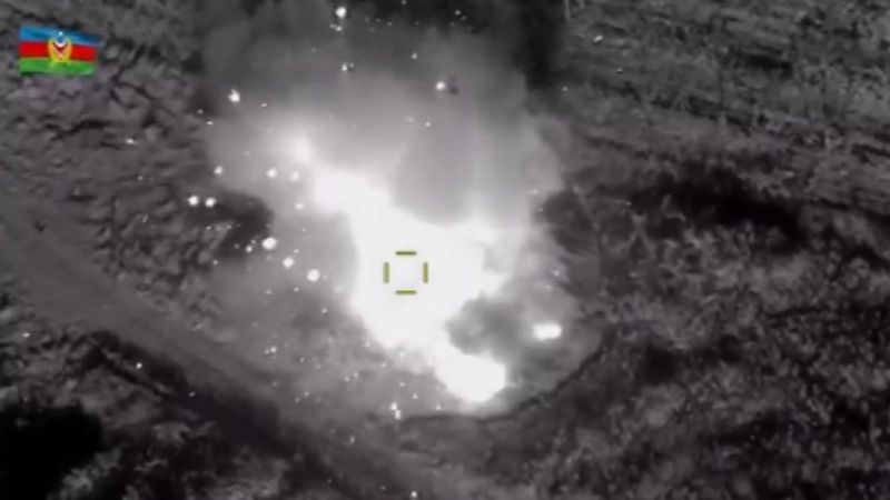 Azerbaycan, ateşkesi delen Ermenistan güçlerini vurdu