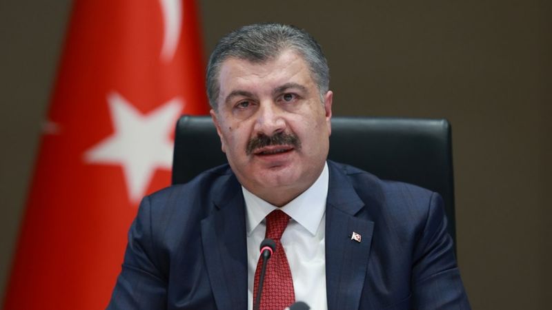 Sağlık Bakanı Koca, haftalık vaka sayısı haritasını paylaştı