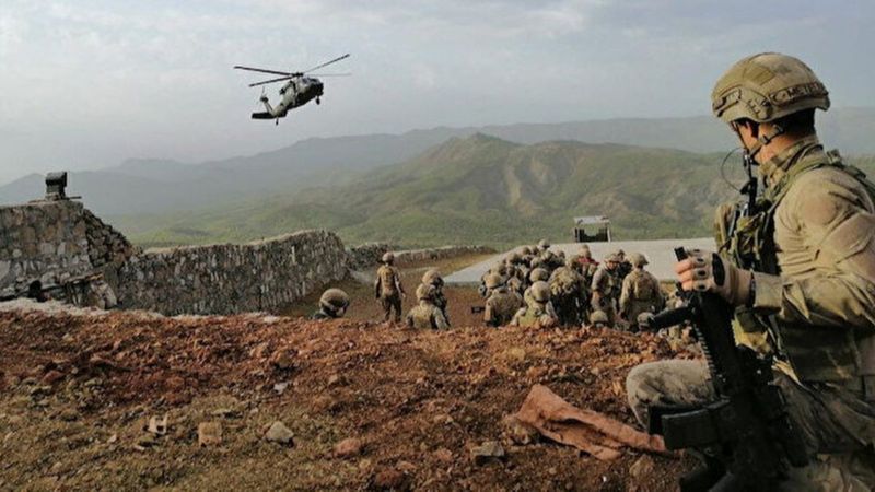 TSK'dan Irak'ın kuzeyinde operasyon