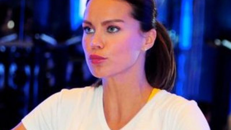 Ebru Şallı pilates fotoğrafı paylaştı