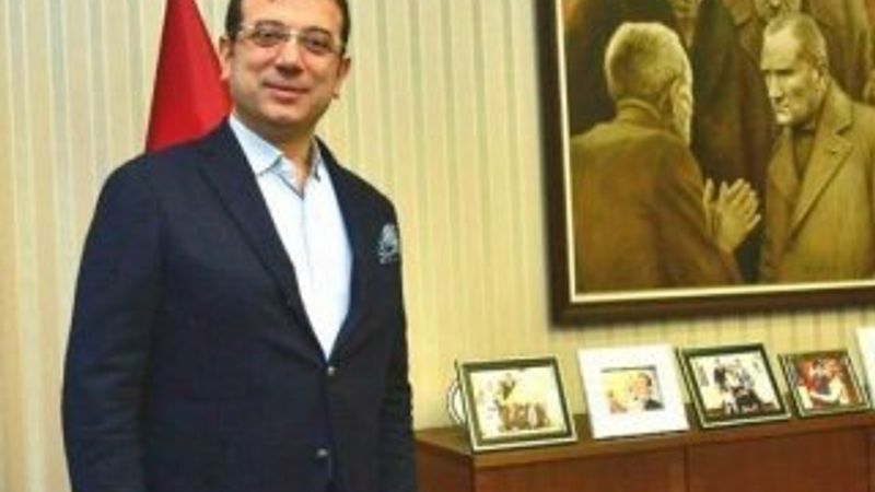 Ekrem İmamoğlu'ndan yaratmak afişi