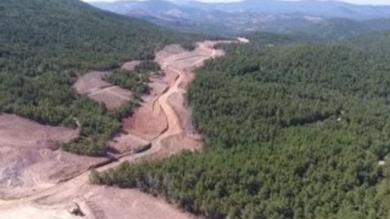 Kaz Dağları'nda altın aranmasına ara verildi