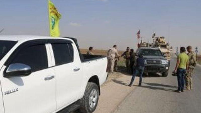 ABD ordusu, YPG ile Kamışlı'da yine devriyede