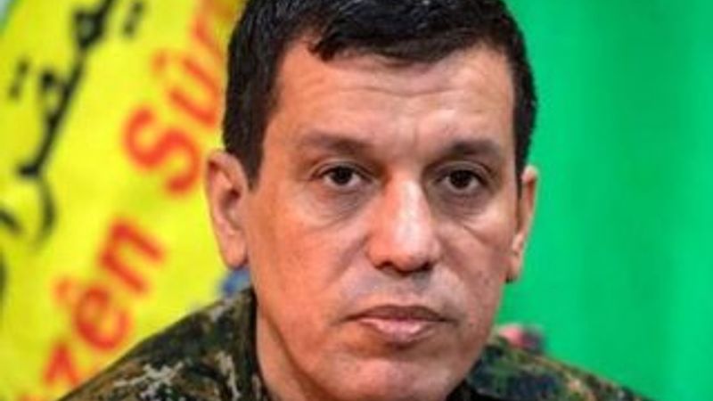 Terörist Mazlum Kobani, Rus komutanla görüştü