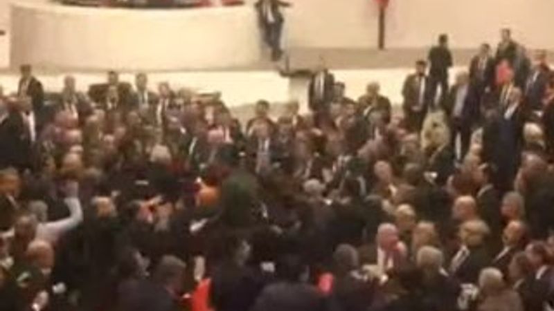 TBMM'deki kavga Meclis tutanaklarına yansıdı