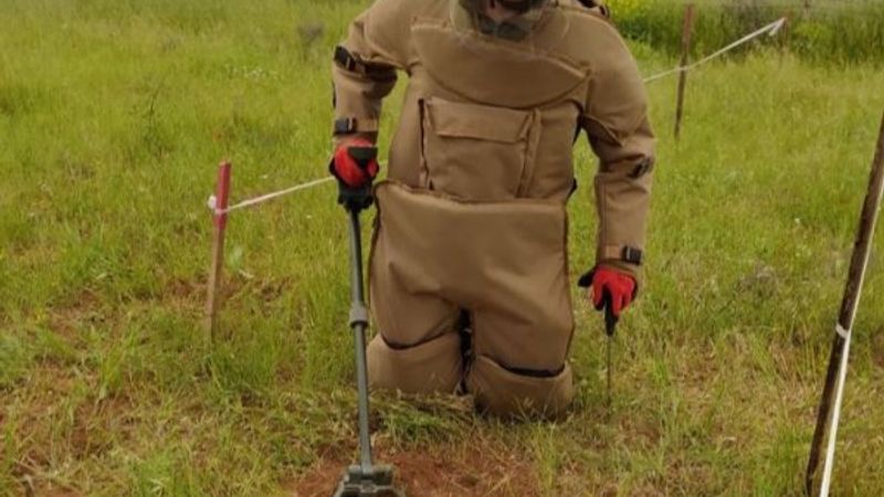 Suriye sınırında 21 mayın tespit edildi