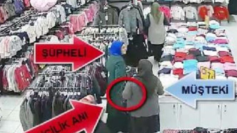 Çarşaf giyerek yankesicilik yapan iki kadın yakalandı