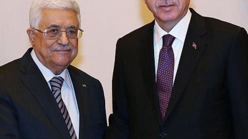 Erdoğan, Filistin Devlet Başkanı ile görüştü
