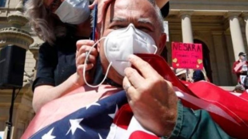 ABD'de berberlerden protesto